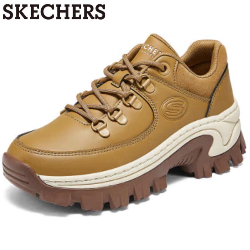 SKECHERS スケッチャーズ スニーカー レディース 黒 白 厚底 秋 SKECHERS スケッチャーズ スニーカー レディース 黒 白 厚底 秋