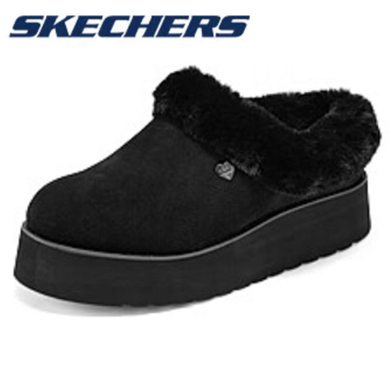 SKECHERS（スケッチャーズ） ムートンスリッポン スリッポン