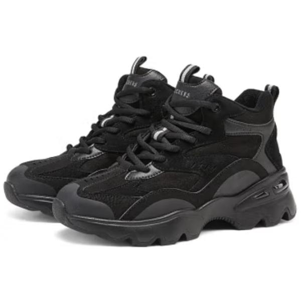 SKECHERS（スケッチャーズ） ハイカットスニーカー レディース 黒 厚底