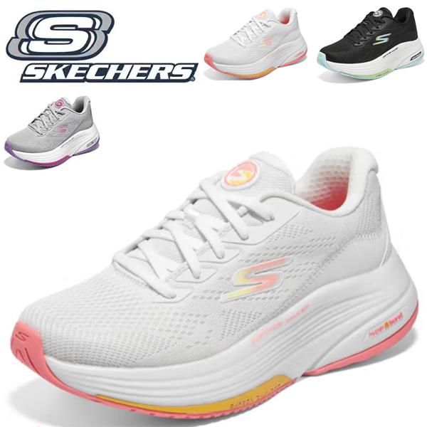 SKECHERS スケッチャーズ スニーカー レディース 黒 白 厚底スニーカー ランニングシューズ 靴 歩きやすい ウォーキングシューズ ...