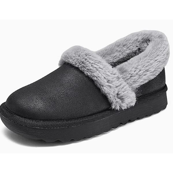 SKECHERS（スケッチャーズ） スリッポン レディース 黒 モックシューズ