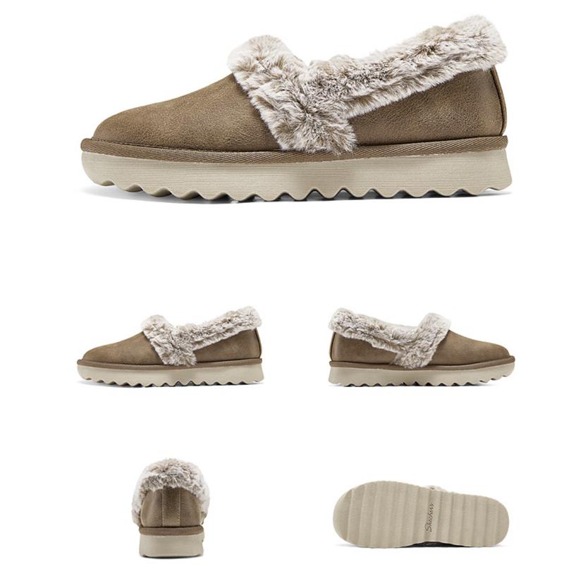 SKECHERS（スケッチャーズ） スリッポン レディース 黒 モックシューズ
