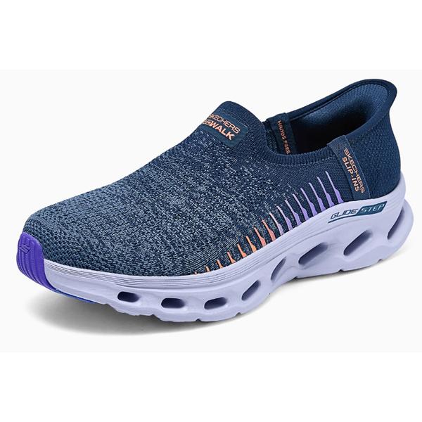SKECHERS スケッチャーズ スリップイン レディース 黒 立った SKECHERS スケッチャーズ スリップイン レディース 黒 立った