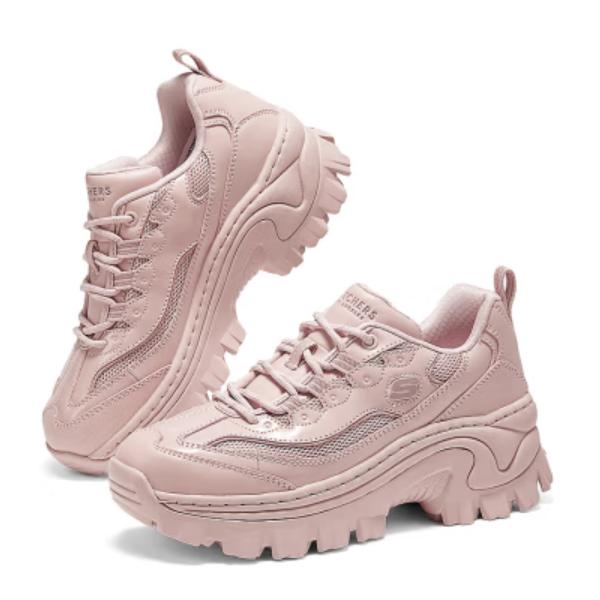 SKECHERS スケッチャーズ スニーカー レディース 黒 靴 厚底 SKECHERS スケッチャーズ スニーカー レディース 黒 靴 厚底