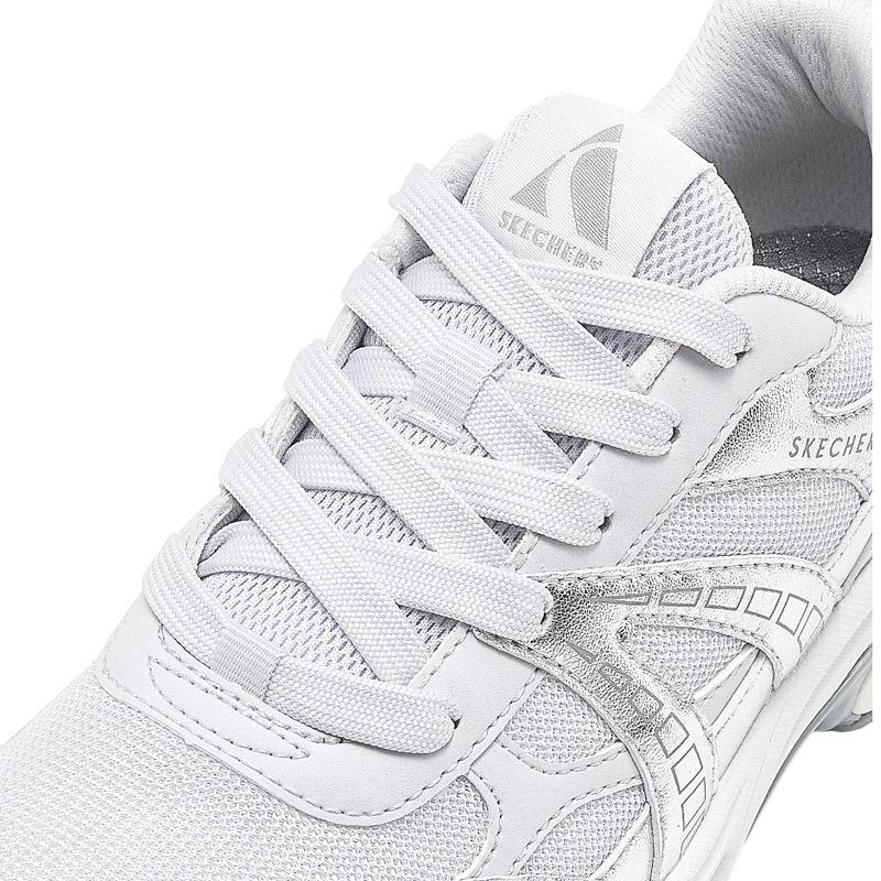 はなページ SKECHERS（スケッチャーズ） スニーカー レディース 黒靴 光る靴 厚底