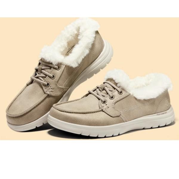 SKECHERS（スケッチャーズ） スリッポン レディース ボア もこもこ 裏