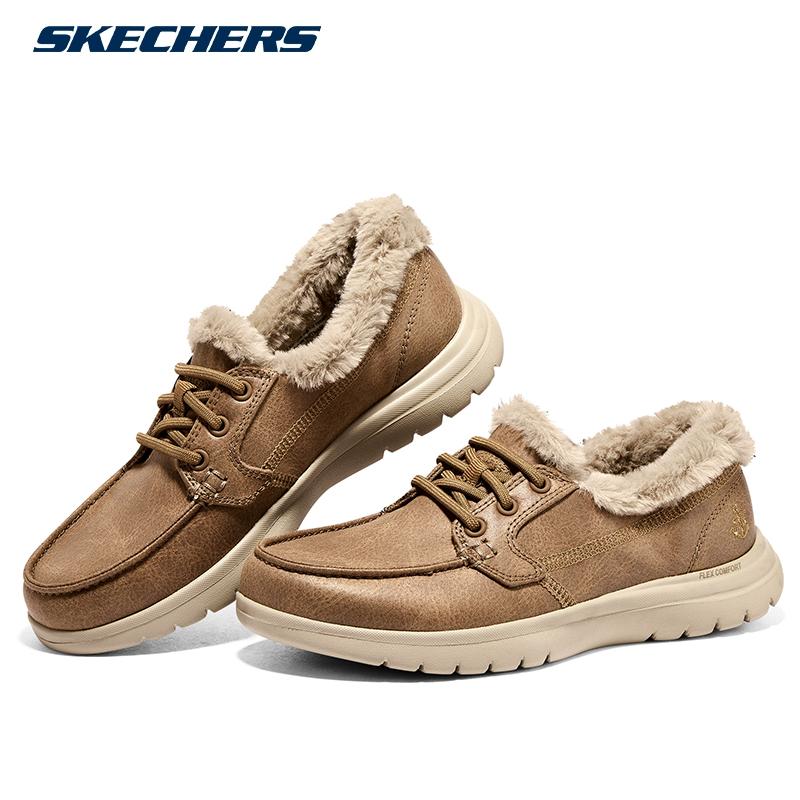 SKECHERS（スケッチャーズ） スリッポン レディース ボア もこもこ 裏