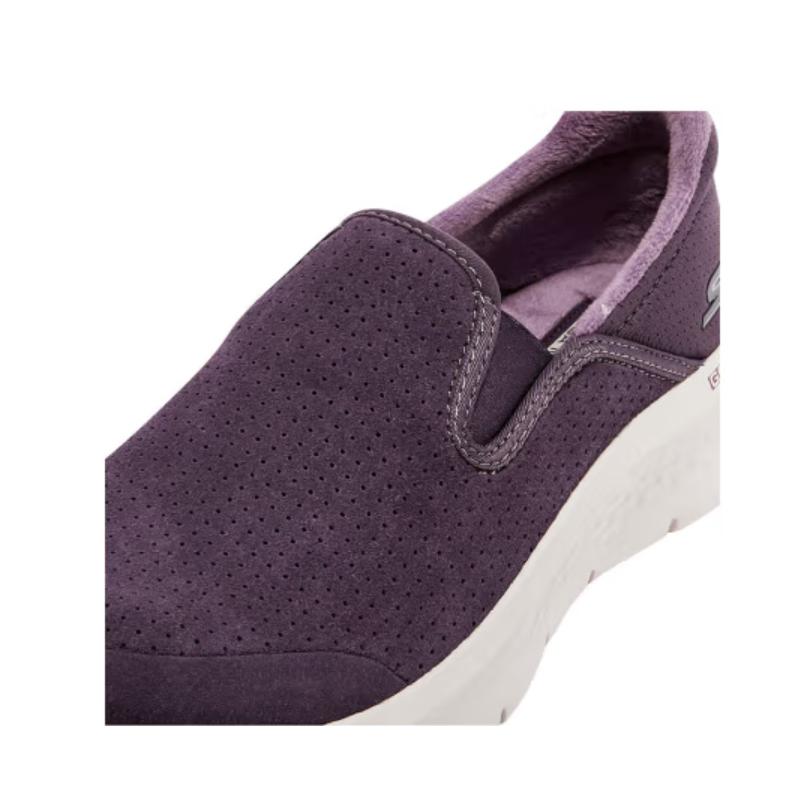 SKECHERS（スケッチャーズ） スリッポン レディース 黒 ボア モック