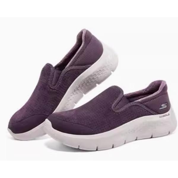 SKECHERS（スケッチャーズ） スリッポン レディース 黒 ボア モック