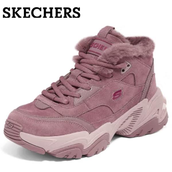 SKECHERS（スケッチャーズ） レディース ボア ブーツ スノーシューズ