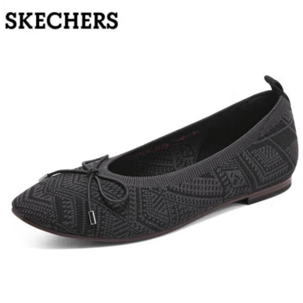 SKECHERS（スケッチャーズ） スリッポン レディース フラットシューズ