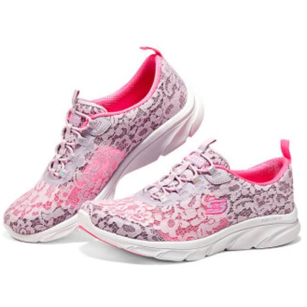 SKECHERS スケッチャーズ スニーカー レディース 新作 春 桜 お花 厚底 