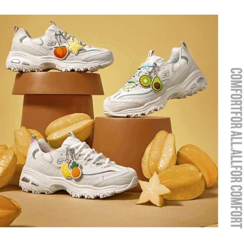 激レア☆未使用品 SKECHERS D'Lites 厚底 スニーカー❤️可愛い〜❣️ SKECHERS（スケッチャーズ） スニーカー レディース 新作 40代 30代 20