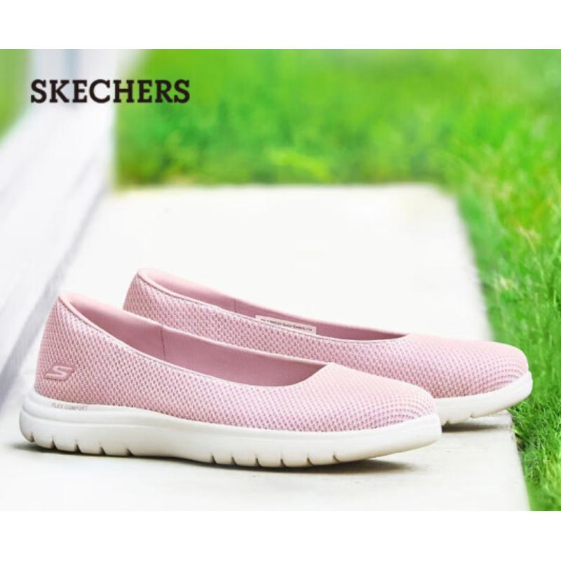 SKECHERS（スケッチャーズ） スリッポン レディース 新作 レース お花 通気性 歩きやすい 40代 30代 ウォーキング シューズ ...