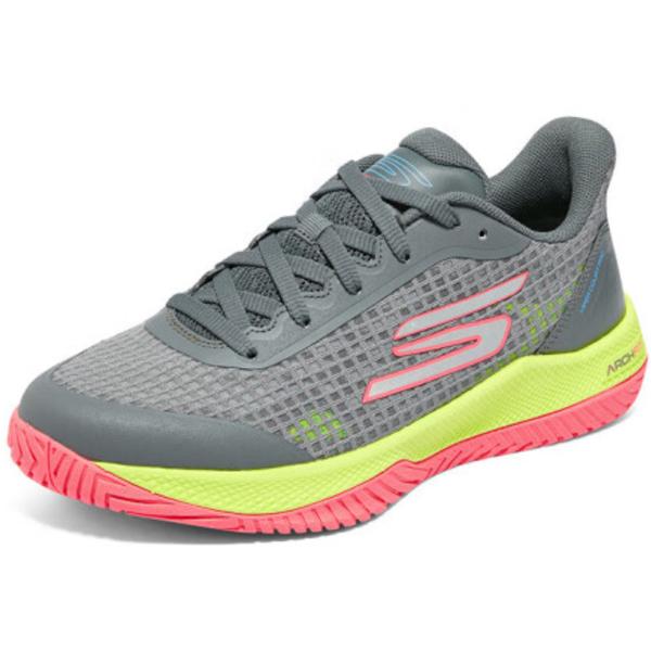 スケッチャーズ スニーカー レディース 新作 厚底 40代 30代 skechers GO PICKLEBALL WOMENS 通気性 軽量 黒靴 ランニング ウォーキング シューズ 172069C｜justproduct｜03