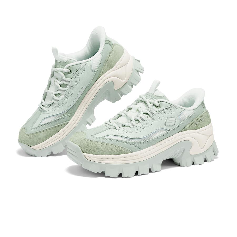 SKECHERS（スケッチャーズ） 厚底スニーカー レディース 幅広 ダッド