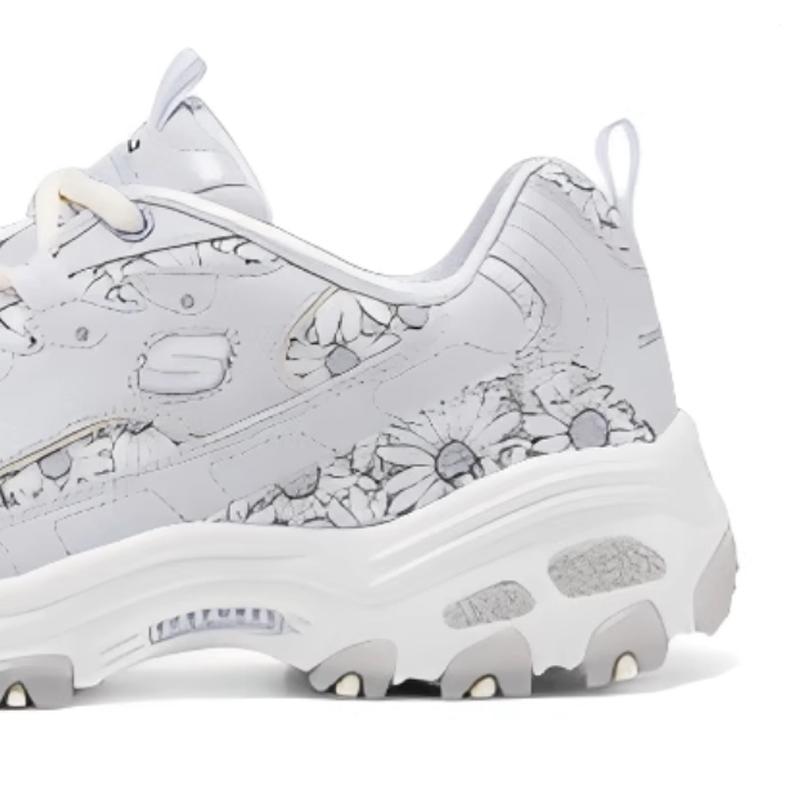 SKECHERS（スケッチャーズ） スニーカー レディース 厚底スニーカー 花