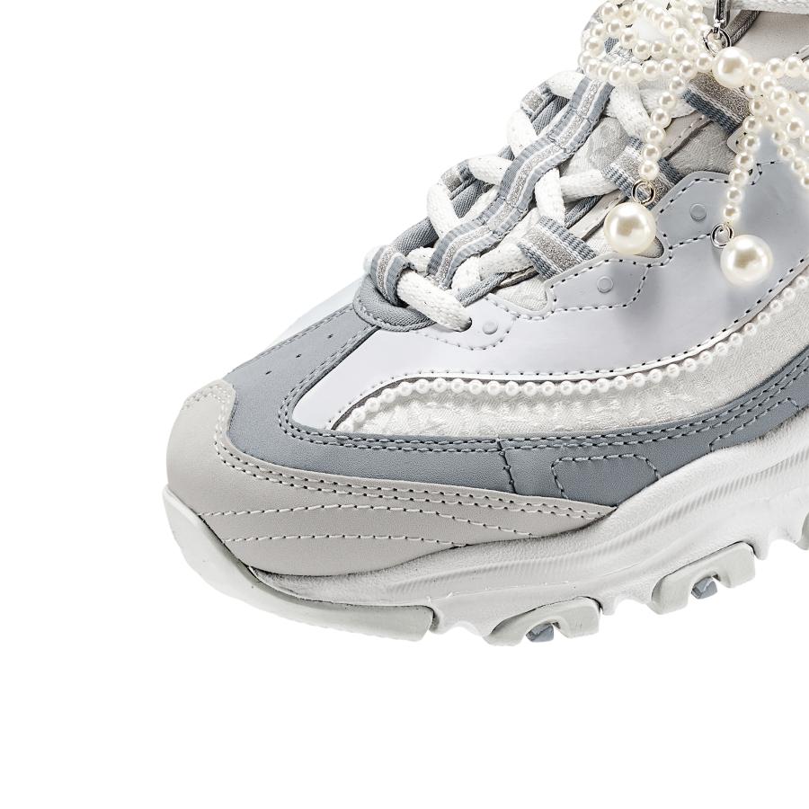 【ほぼ未使用】スケッチャーズ/ 実質23.5cm相当/ハート♡/コラボ/厚底 SKECHERS（スケッチャーズ） スリップインズ レディース スニーカー