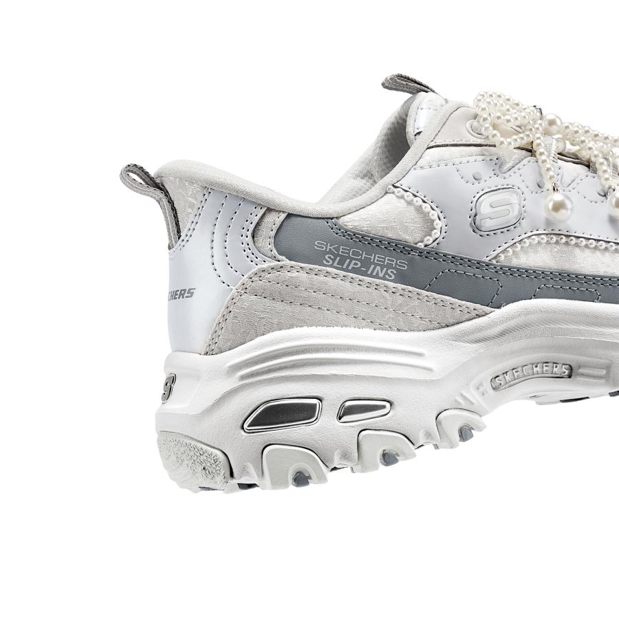 【ほぼ未使用】スケッチャーズ/ 実質23.5cm相当/ハート♡/コラボ/厚底 SKECHERS（スケッチャーズ） スリップインズ レディース スニーカー