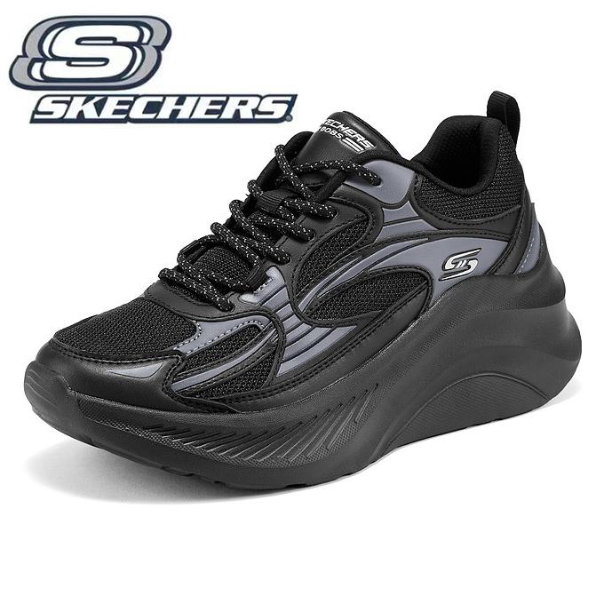 SKECHERS（スケッチャーズ） 厚底スニーカー レディース 幅広 軽量