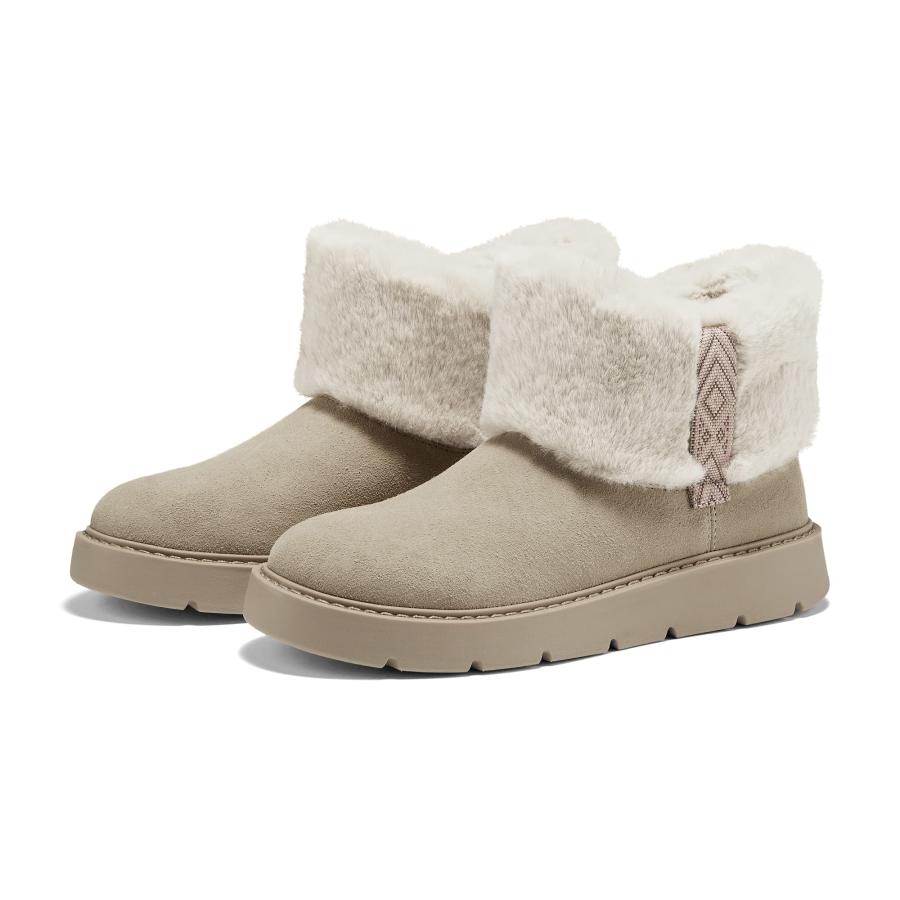 SKECHERS ムートンブーツ SKECHERS（スケッチャーズ） ムートンブーツ レディース 幅広 軽量