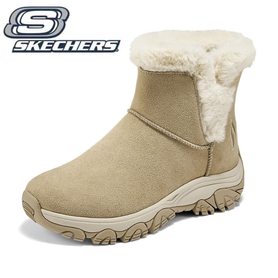 新品　SKECHERS スケッチャーズレディース ボアスエードブーツ 26cm 新品 SKECHERS スケッチャーズレディース ボアスエードブーツ 26cm