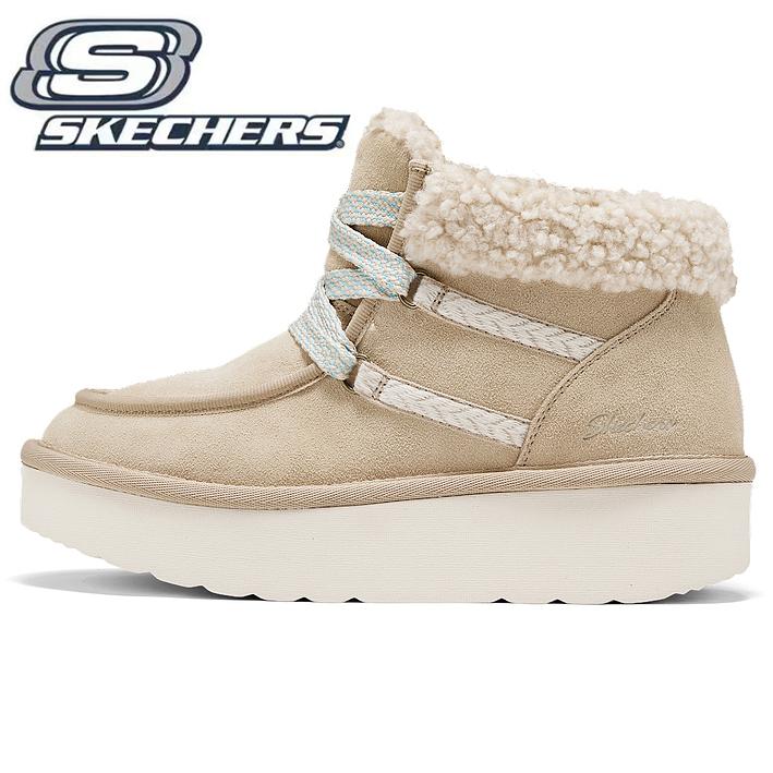 SKECHERS（スケッチャーズ） レディース スニーカーブーツ ボア付き