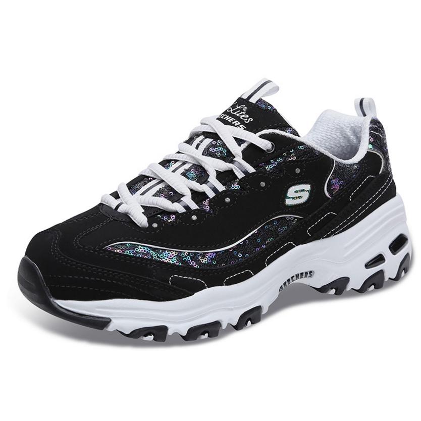 SKECHERS D'Lites レディーススニーカー 【未使用品】 SKECHERS（スケッチャーズ） レディース スニーカー 光る靴 厚底