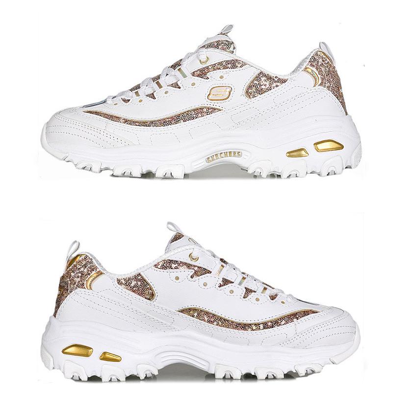SKECHERS（スケッチャーズ） レディース スニーカー 光る靴 厚底