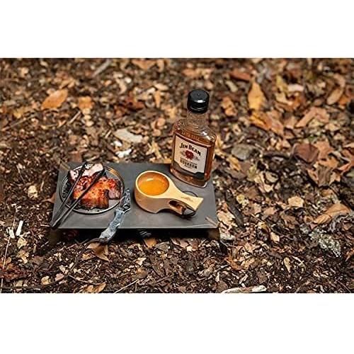 エバニュー Titanium Solid Table チタンテーブル ブラック 260