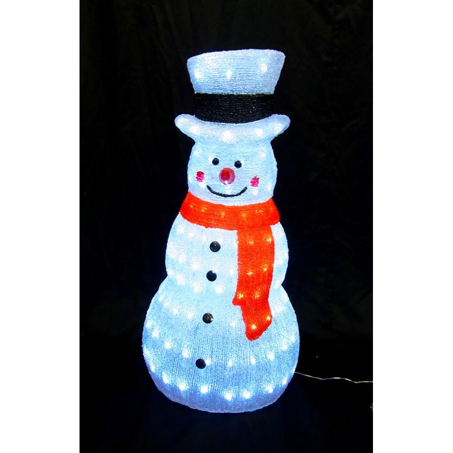 コロナ産業 ホワイトスノーマン スノーマンモチーフ 3Dモチーフ