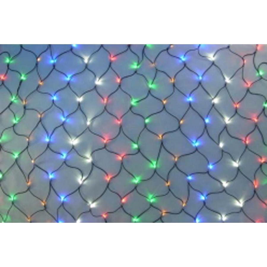 コロナ産業　ネットライト180球（5色ミックスLED）　電源部別売（LACD，LWCO）　クリスマスイルミネーション　クリスマスライト　LR180M5