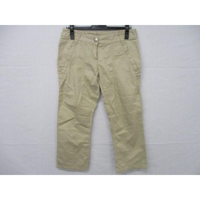 シスレー Sisley レディース クロップドパンツ ベージュ 0004h Coco R Brand 通販 Yahoo ショッピング