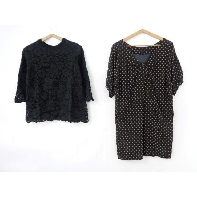 良品 トータリテ カジュ バナナリパブリック 他 ワンピース ニットカットソー セーター 等 5点 S M F ドット 花柄 レース レディース 0004h Coco R Brand 通販 Yahoo ショッピング