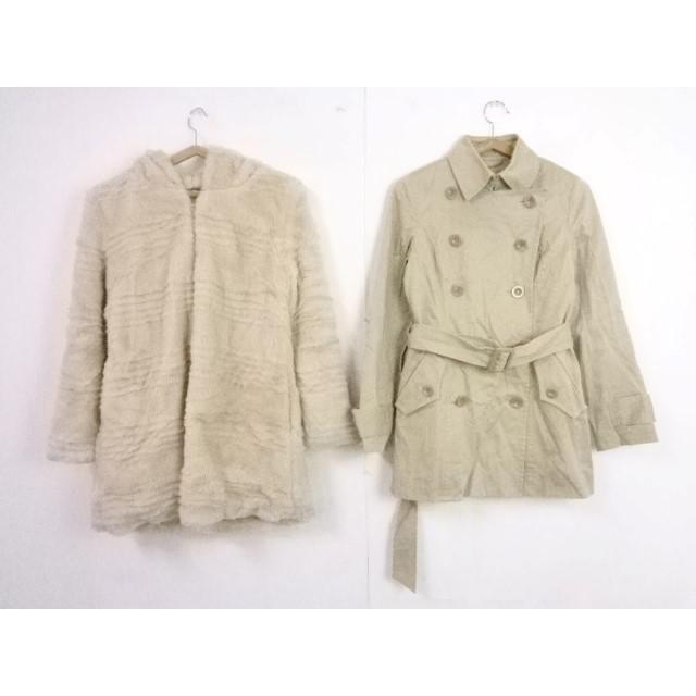 中古 Byp D デイライルノアール他 ファーコート トレンチコート ポンチョ 3点 M 38サイズ 黒 ベージュ レディース 0004h Coco R Brand 通販 Yahoo ショッピング