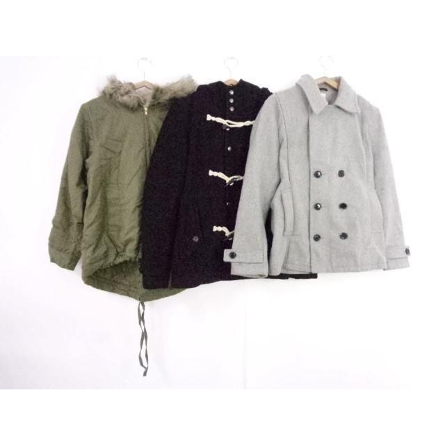中古 ブラウニー アースミュージックアンドエコロジー 他 ダッフルコート ピーコート モッズコート ニット帽 等 4点 M2l1 黒 カーキ グレー ウール ポリエステ 0004h Coco R Brand 通販 Yahoo ショッピング