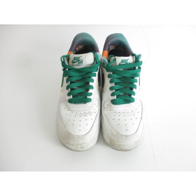 中古 ナイキ NIKE エアフォース DM0109-100 25cm ホワイト ブラック グリーン レディース｜justy-net｜02