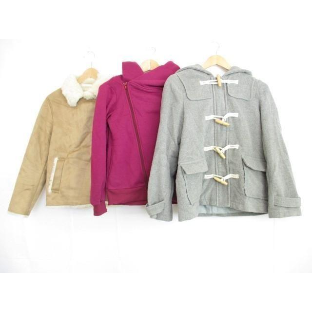 良品 ユニクロ ブラウニー フルジップパーカー ダッフルコート ジャケット 冬物 等 3点セット M ピンク パープル グレー ベージュ ブラウン ファー 無地 裏起 0004ha Coco R Brand 通販 Yahoo ショッピング