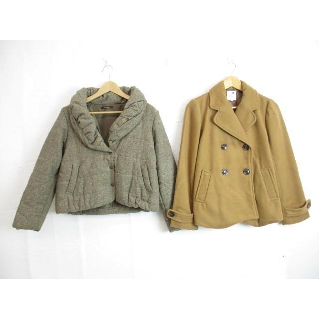 中古 アースミュージック エコロジー ハニーズ チャオパニック 中綿ジャケット ダッフルコート ピーコート 冬物 等 3点セット M ブラウン キャメル レッド レ 0004kb Coco R Brand 通販 Yahoo ショッピング