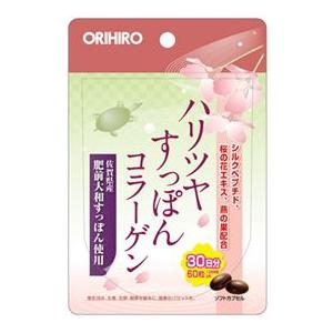 【送料無料】ハリツヤすっぽんコラーゲン｜60粒入｜30日分｜オリヒロ