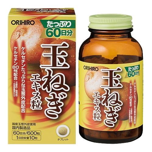 玉葱エキス粒徳用 600粒（60日分） オリヒロ｜タマネギエキス : 十字屋