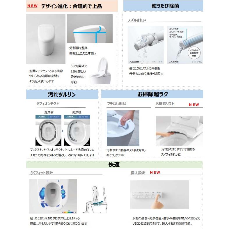 TOTOネオレストRS2タイプ　CES9520　シートリモコン　隠蔽配管　床排水芯200ｍｍ　メーカー直送にてお届け。会社、個人事業主様限定。　｜juuon｜03