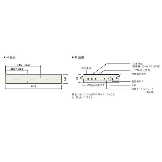 朝日ウッドテック アサヒウッドテックライブナチュラルMSXネダレス