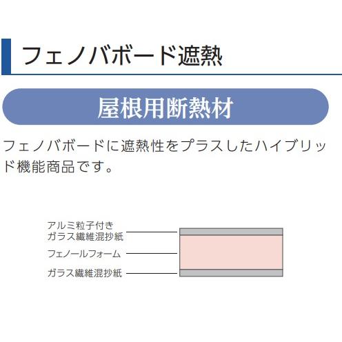 フェノバボード　断熱材　60×910×1820　4枚 断熱材「フェノバボード遮熱」の発売について | フクビ化学工業株式会社