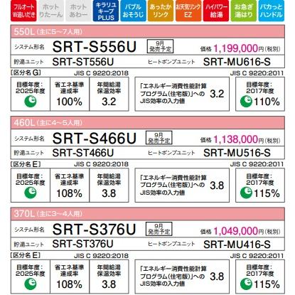 三菱電機 『新製品』三菱エコキュートSシリーズハイパワー給湯 三菱電機 『新製品』三菱エコキュートSシリーズハイパワー給湯