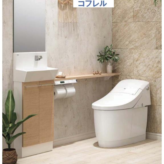 【YL-DA83SCWE】 LIXILトイレ手洗カウンターコフレルワイド410ｍｍサイズ 温水自動水栓 キャビネットタイプ 会社、個人事業主、店舗様限定。｜juuon｜02