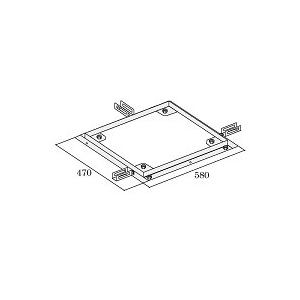 ノーリツ - 天カセバス乾吊り替え金具 0501680 DIY、工具-浴室乾燥機、暖房乾燥機-住宅設備