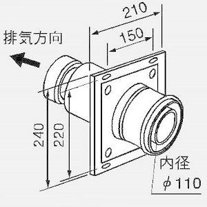 ノーリツ　FF-110トップ　400型