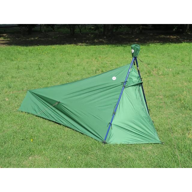 Light & Easy Shelter/ L&Eシェルター 超軽量シェルター ツェルト １人用 335g Juza Field  Gear（ジュウザ・フィールドギア）