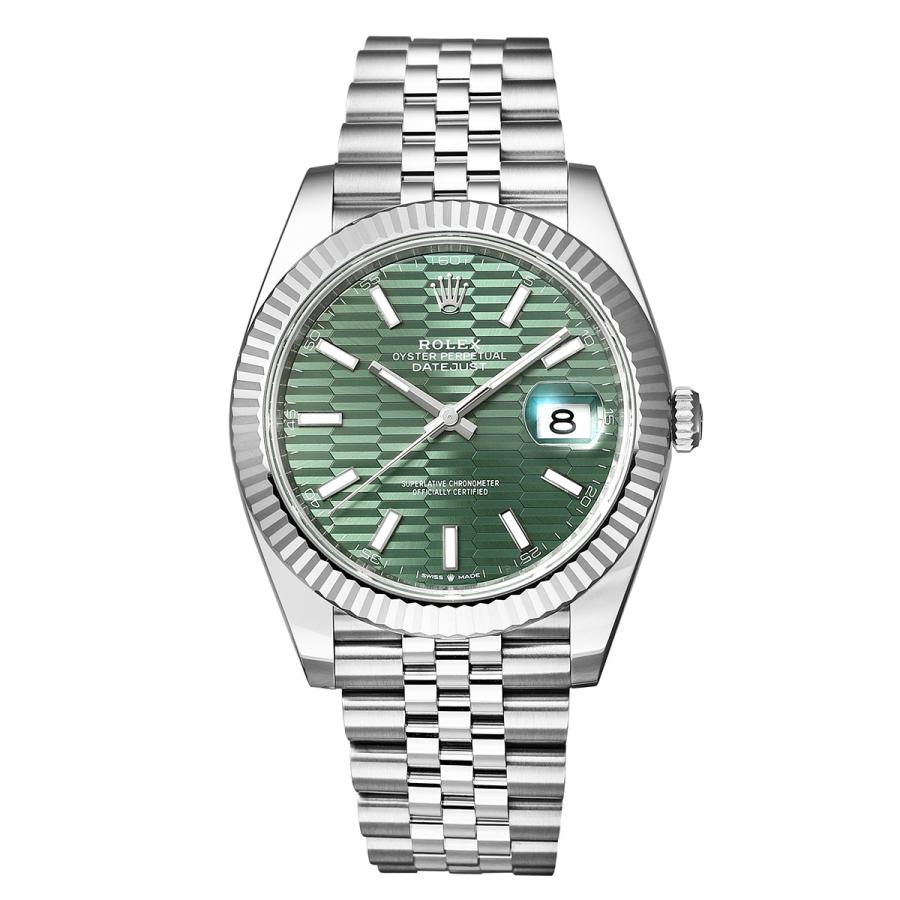ロレックス デイトジャスト41 腕時計 ROLEX DATEJUST41 126334 ミント